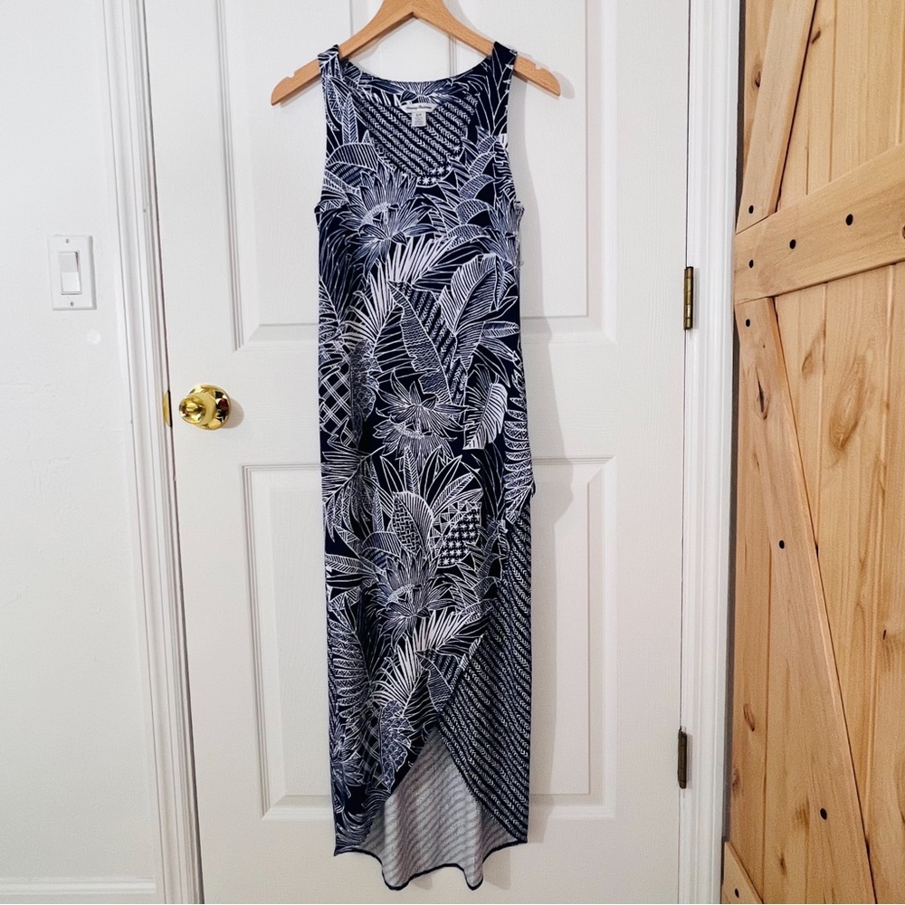 Tommy Bahama Navy coastal dress small
